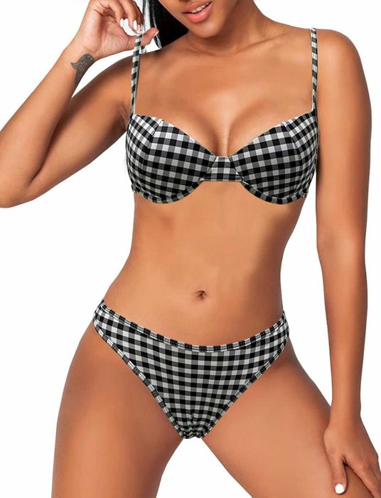 Nowy strój kąpielowy / bikini / majtki / biustonosz !M/L! 7594!