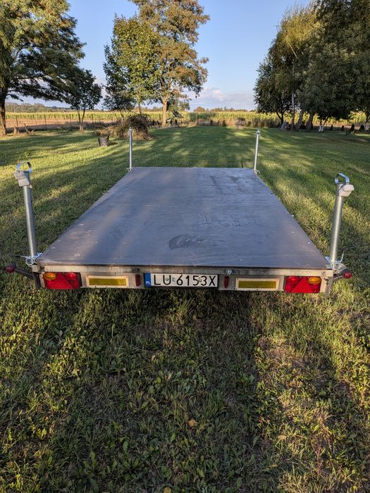 PRZYCZEPA  Platforma Sauna mobilna