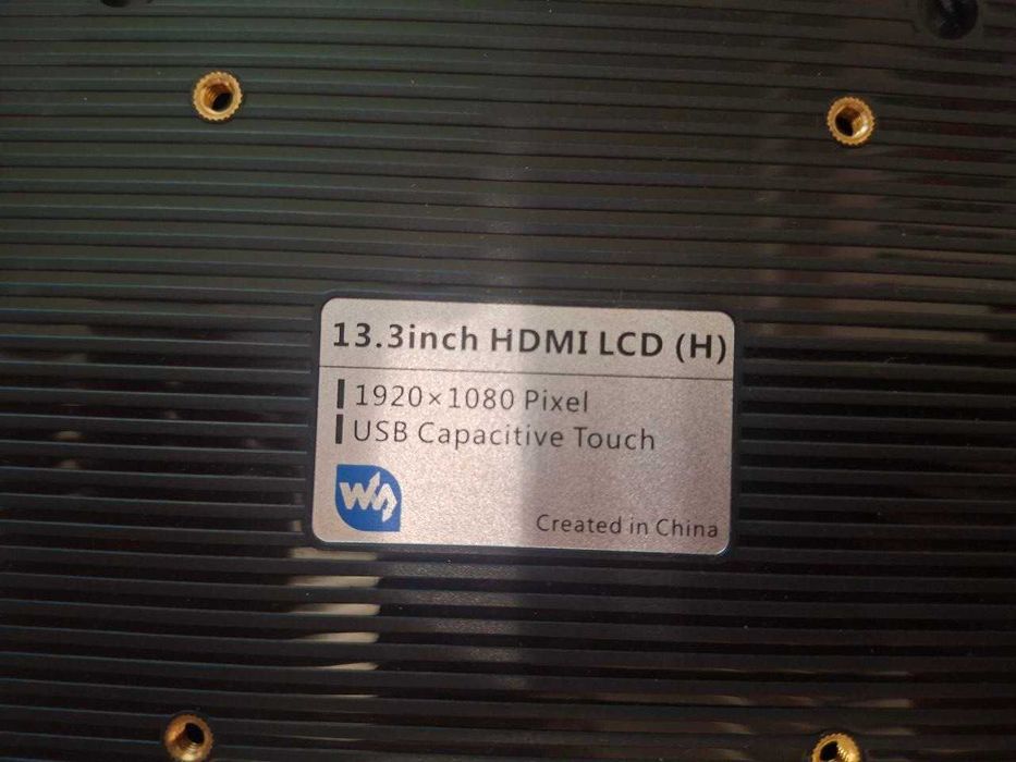 Сенсорний монітор Waveshare 13.3" HDMI LCD (H) IPS Full HD
