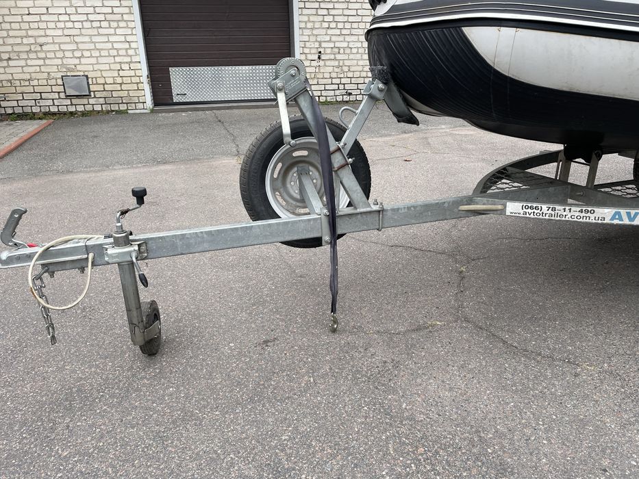 Лодка ПВХ Bark BT-420S з мотором Parsun 20, причіп, чохол, ехолот