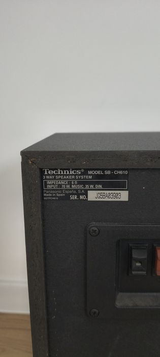 Głośniki Wierza Technics SB-CH610