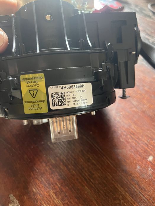 Підрульовий шлейф audi a6 a7 4h0953568h 4g8953502a