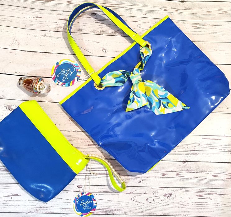 Torba zestaw torebka  Taylor Swift merch niebieska nowa