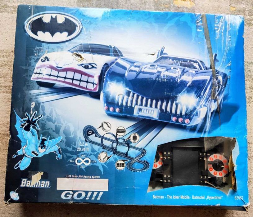 Гоночная трасса Carrera Go Batman 6.2 м 210х98 см.