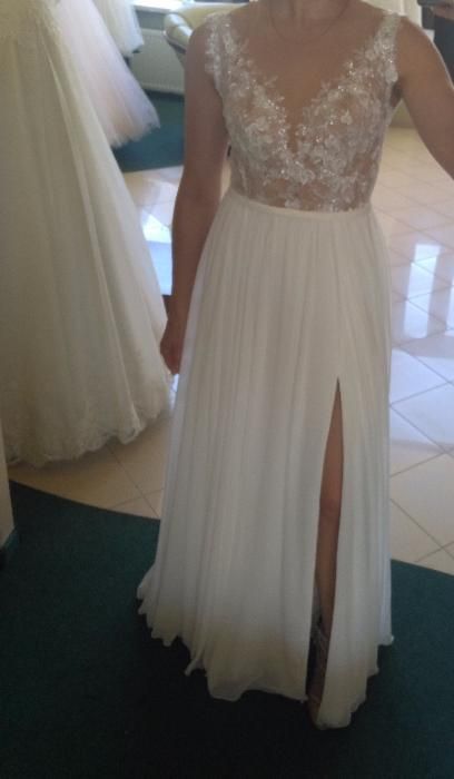 Suknia Ślubna Rozm S rustykalna