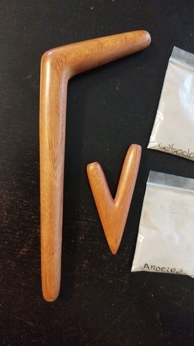 Conjunto Tepi e Kuripe aplicador de Rapé