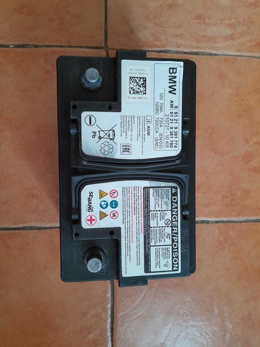 BMW AGM Акумулятор 70Ah