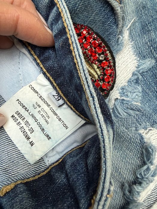Jeansy spodnie Gucci
