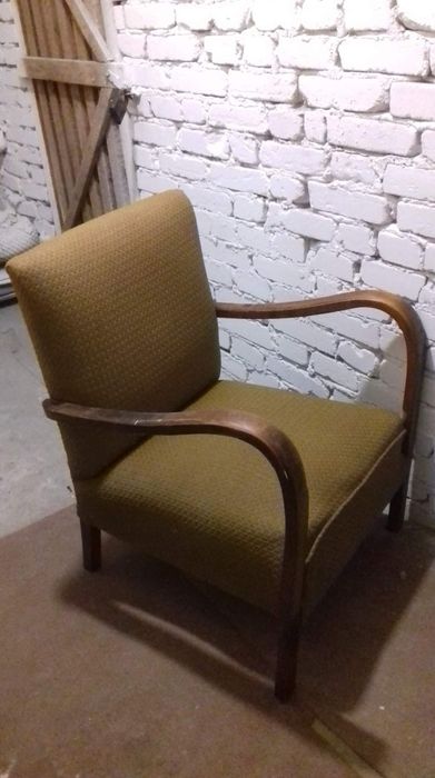 Fotel art deco Halabala Zgierz • OLX.pl