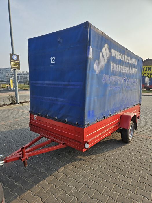 przyczepka lekka duża motocyklowa laweta Bemowo