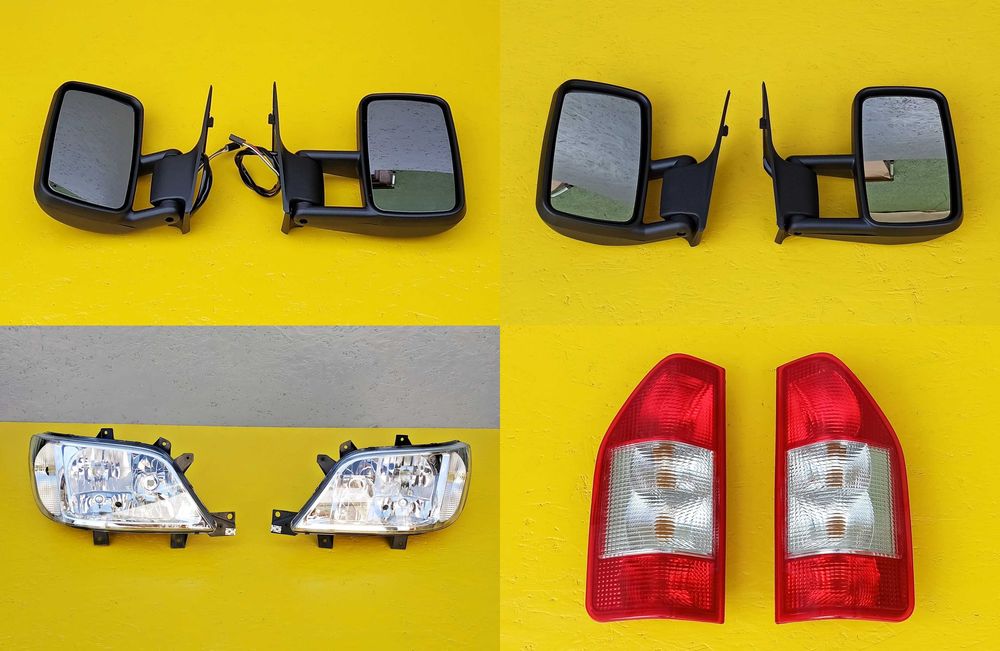 Решотка радиатора (взборі) на Mercedes Sprinter Спринтер 02-06р