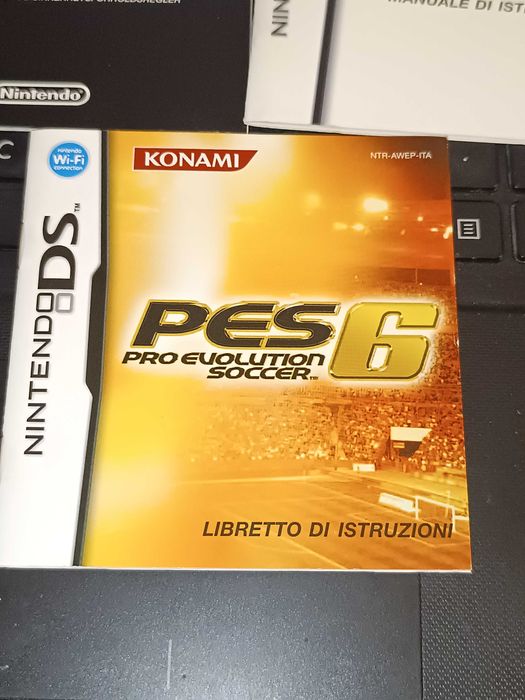 Jogos PES6 e FIFA12 para Nintendo DS