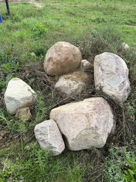 Głazy, duże kamienie na skalniak.