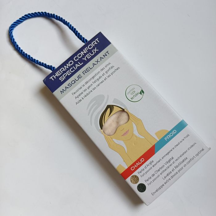 Maska relaksująca na oczy 100% natural