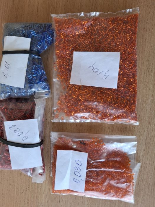 Стеклярус, бисер ссср