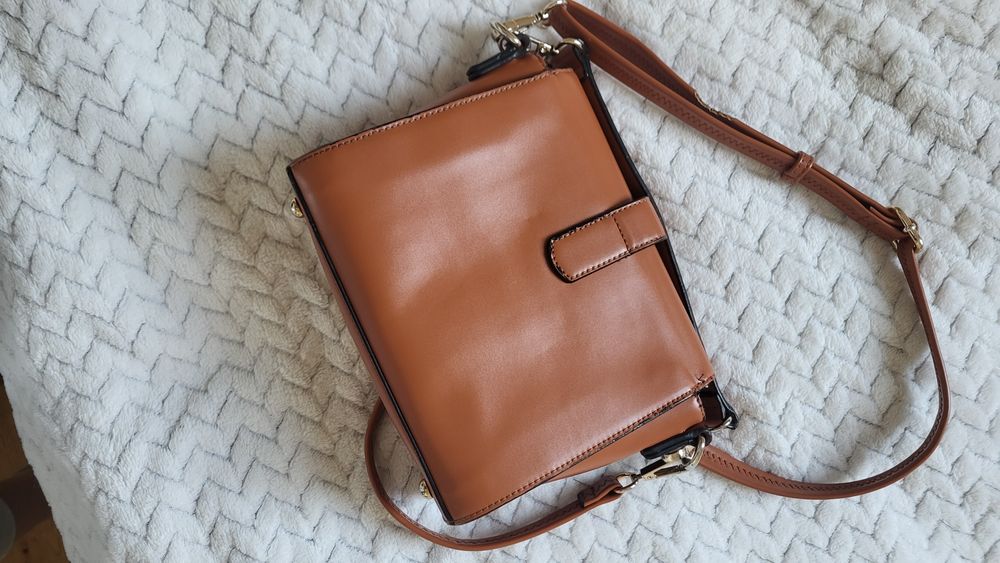 Mała torebka Puccini brązowa