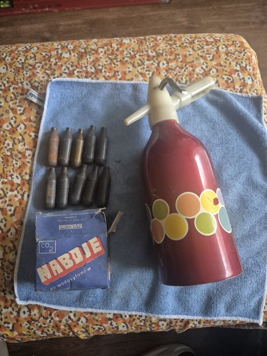 Syfon do wody gazowanej PRL