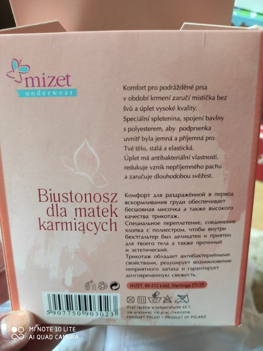 Biustonosz do karmienia