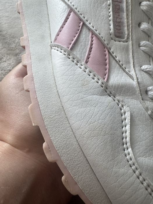 Buty białe różowe damskie Reebok rozmiar 36