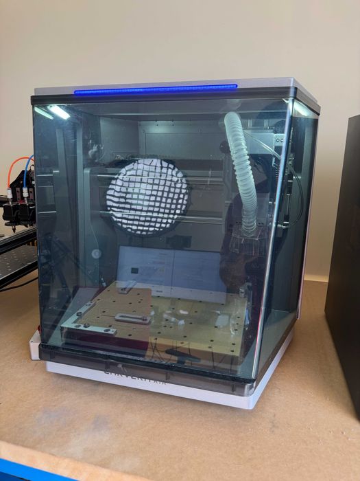 CNC Makera Carvera Air + 4.º eixo + laser + kit PCB — Como nova