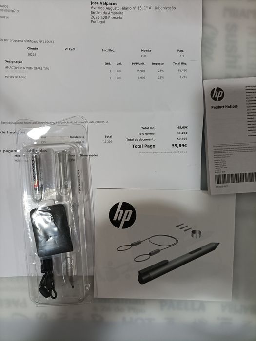 HP ACTIVE PEN with Replacement Tips - NEW432526614332723202