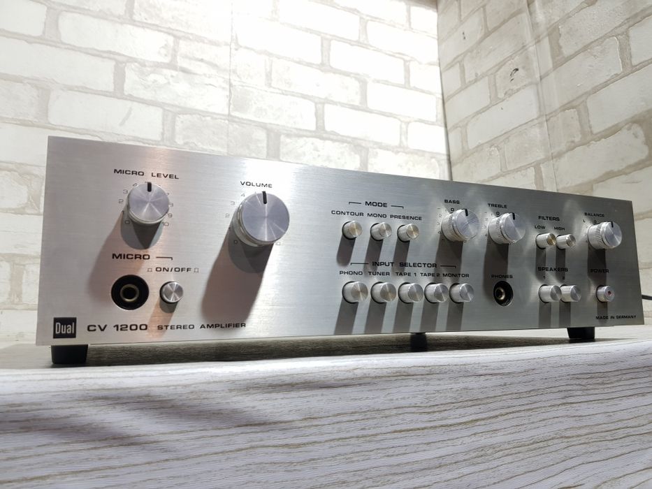 Стерео підсилювач DUAL CV 1200, *2x30 Вт, б/у з Німеччини