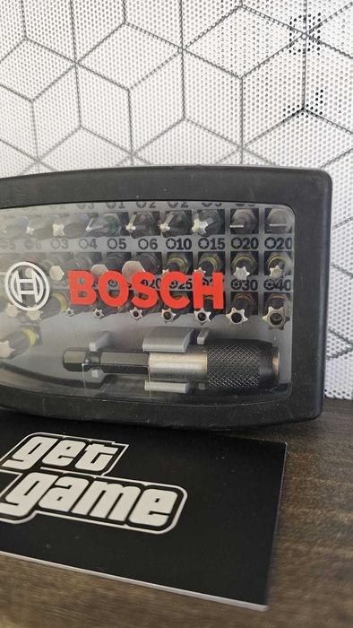 Conjunto Bits Bosch Professional 32 Peças » Aço S2 Torx Hex Ph Pz » Selado De Fábrica