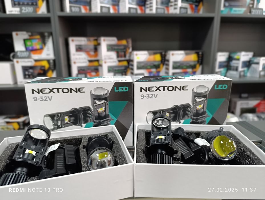 Світлодіодні лінзовані лампи Nextone NL-01 h4