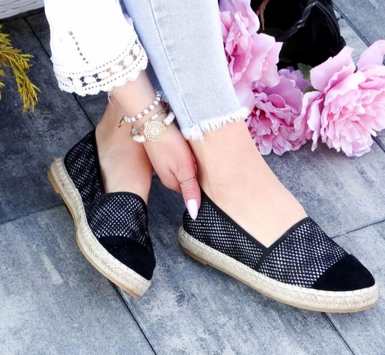 2 KOLORY 36 37 38 espadryle 39 40 41 baleriny na grubej PODESZWIE LATO