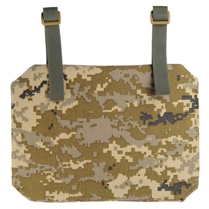 Каремат-сидушка (п'ятиточка) односекційна піксель Cordura 500D.