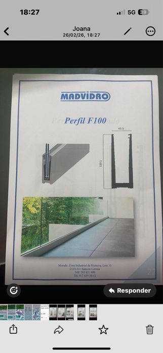 Aluminio  perfis para varanda