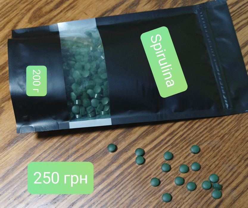 Спіруліна 800 таб
