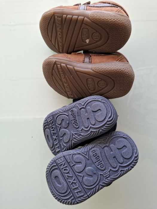 Pack CHICCO - Calçado Bebe Nr 16 e Nr 18