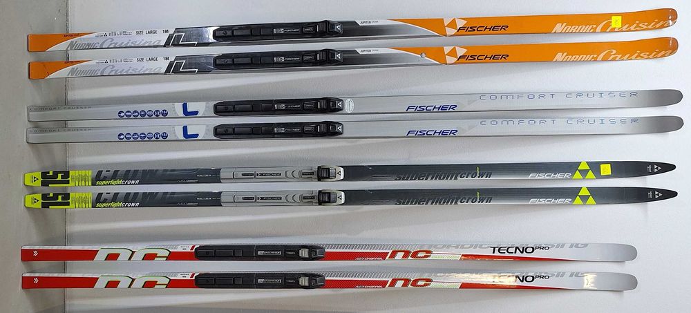 LEGIONOWO Narty Biegowe Fischer Crown z Łuską