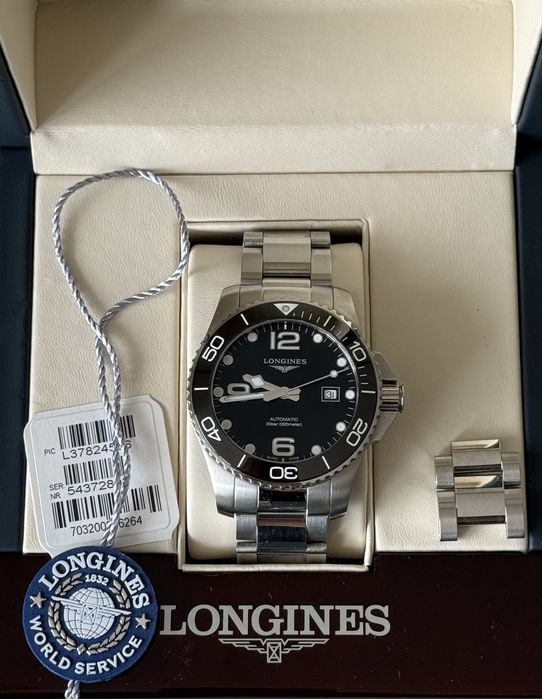 Швейцарський механічний годинник Longines Hydroconquest