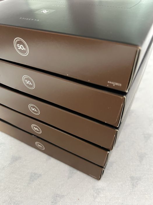 5x50 Kapsułek Mielonej Kawy Nespresso