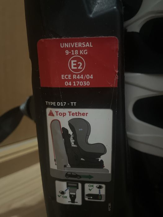 Vendo cadeira isofix
