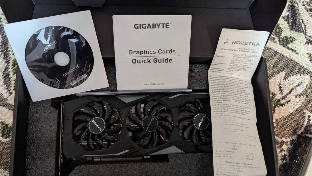 Gigabyte GeForce GTX 1660 SUPER GAMING 6G (Повний комплект, Розетка)