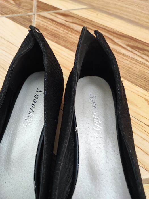 Buty baleriny smoothly r.37 czarne