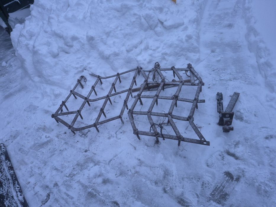 Снігоочисна лопата,борони,сцепка на мотоблок