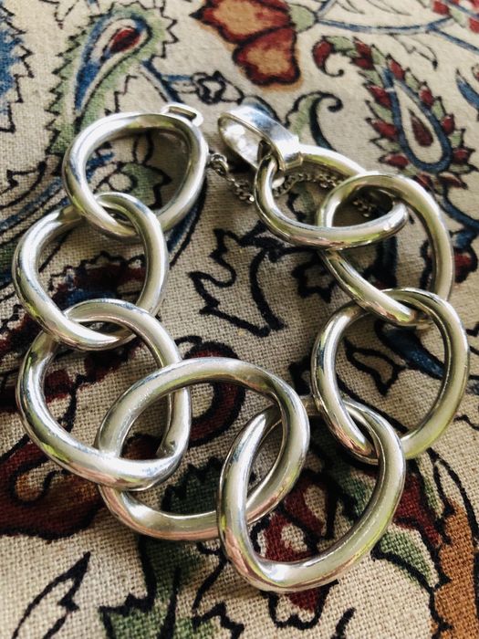 Stara polska damska bransoletka WARMET ORNO ? SREBRO Ag 925 79 gram