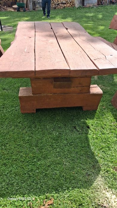 Sprzedam zestaw ogrodowy dębowy