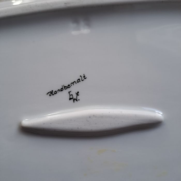 Tacka porcelanowa prastokatna.