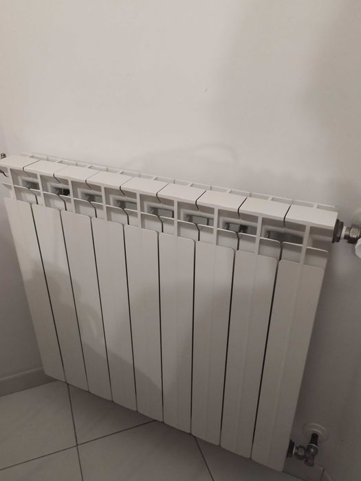 Caldeira a gás e radiadores