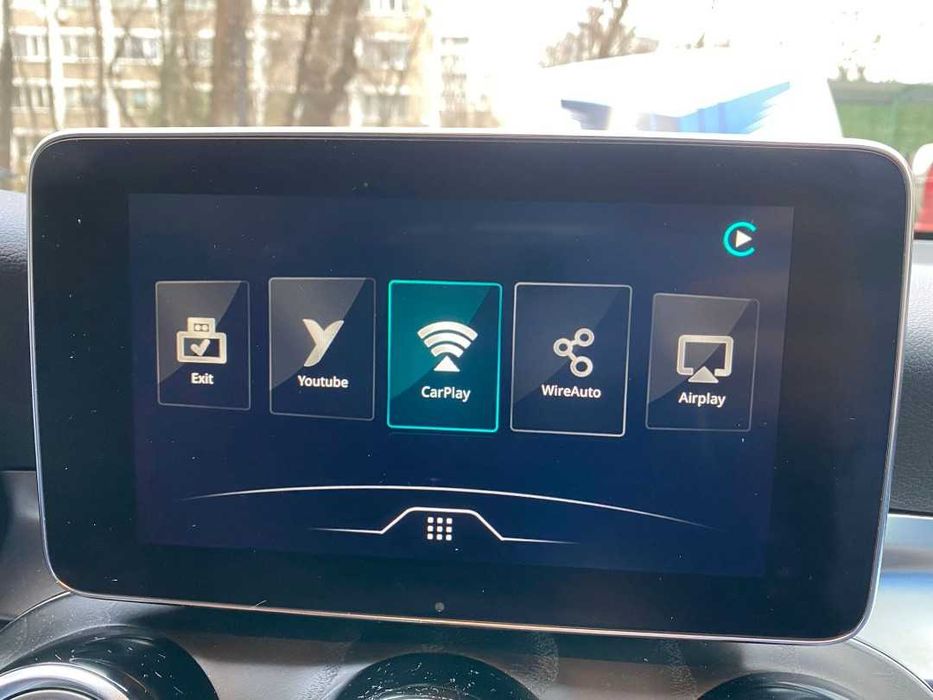 MODUŁ CARPLAY MERCEDES BENZ A C E GLC GLE S cla aktywacja android auto