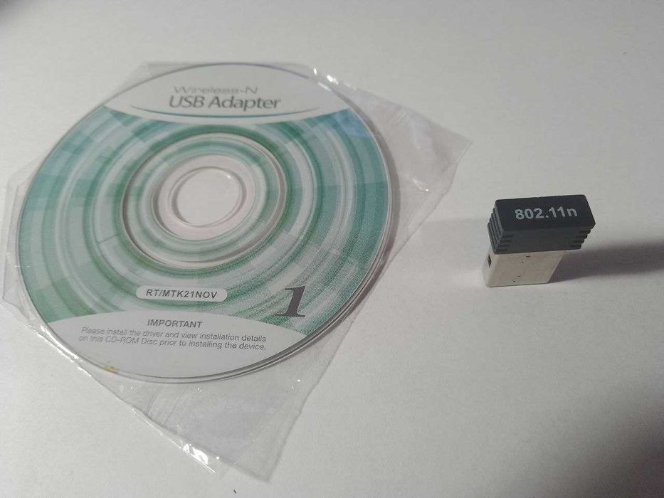 USB WIFI Вай Фай Адаптер 150 Mbit для Т2,ноутбука,ПК,приставки  юсб