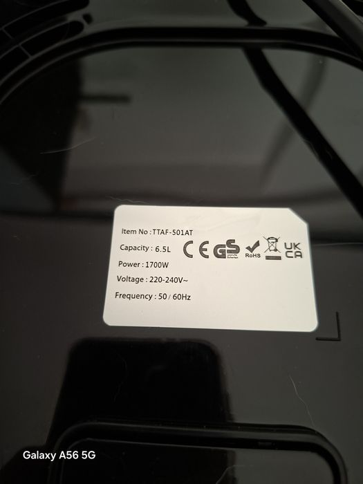 Airfryer marca TTAF-501AT