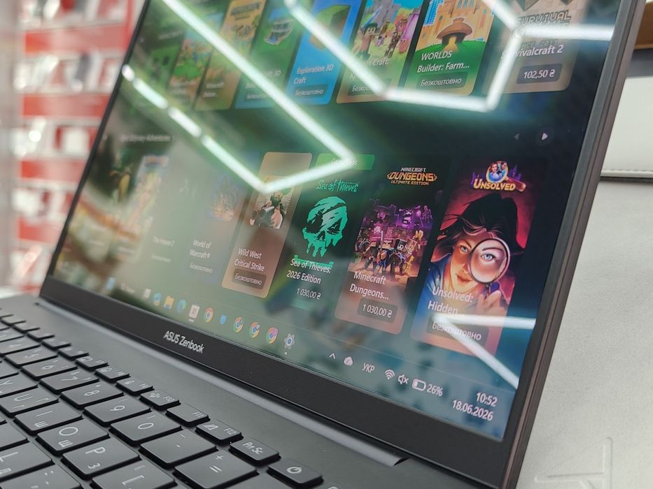 Asus zenbook 14 oled um3406K 16/512gb