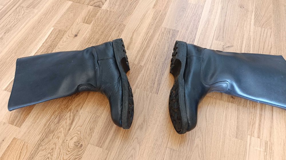 Buty oficerskie skórzane