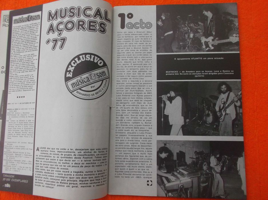 Revista Música & Som - Musical Açores 77